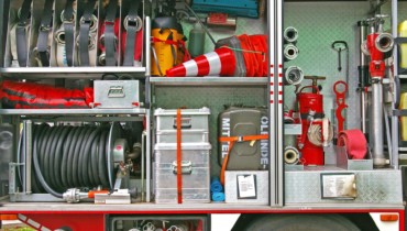 Bild von Ausrüstung eines Feuerwehrfahrzeuges